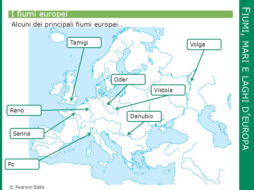 Cartina Europa Fiumi E Laghi Cartina Italia